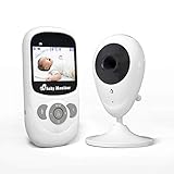 Dragon Touch DT24 Wireless Video Baby Monitor with 2.4 inch LCD Color Screen,Digital Camera,Temperature Monitoring, Lullaby,Infrared Night Vision, Two-Way Talk, Long Range and High Capacity Battery