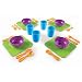 Learning Resources New Sprouts Serve It! Dish Set, Early Social Interactions, 24 Piece, Ages 2+ primary