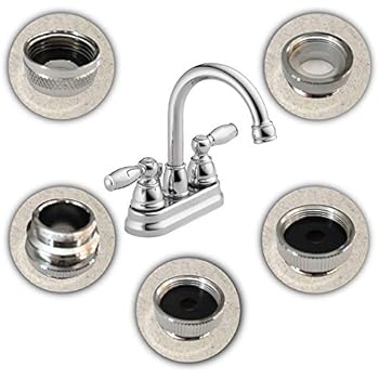 Faucet Aerator Adapter Kit Six 6 Piece Male Female