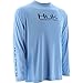 Huk Men's Performance Raglan Long Sleeve, Carolina Blue, X-Large