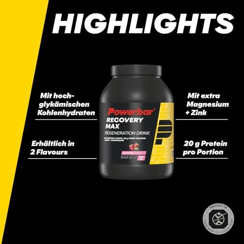 Recovery Max (1144g) Raspberry Cooler - Intra- & Post-Workout - Post-Workout