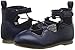 Carter's Girls' Amberlee Lace-up Ballet Flat, Navy, 9 M US Toddler