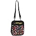 Ed Hardy Caprio All Over Collage Messenger Bag - Black
