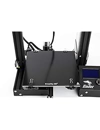 CHPOWER Creality Ender 3 Cama de cristal, 3D, placa de vidrio para impresora 3D, mejorada cama con calefacción caliente, construye superficie de vidrio templado para impresora Ender 3, 9.252 x 9.252 x 0.118 in