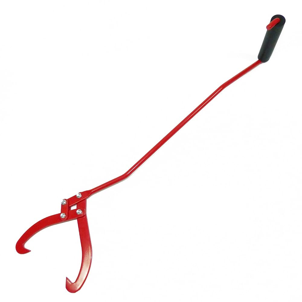 SPARPACK 2 Stück VORLIEFERZANGE Handpackzange 190mm Klauenöffnung. Holzzange Handhebezange Holzgreifer Schleppzange