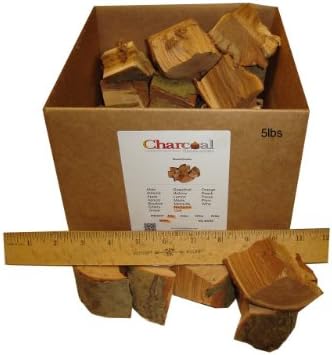 CharcoalStore Nectarine Wood Smoking Chunks 10 Pound Box