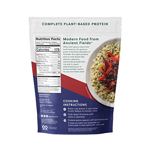 Ancient Harvest USA Grown Traditional White Quinoa 27 Oz (Pack of 1