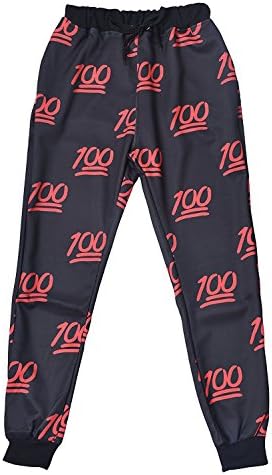 Honour Fashion Unisex Hipster Cartoon 3D Printed Tracksuit Joggers