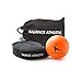 Stretch Out Strap and Myofascial Release Ball Balance Athletic Home Physical Therapy Kit with Instruction Ebook and Cary Bag