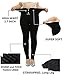 American Trends Womens Fleece Lined Thermal Leggings Winter Warm Thick Stirrupped Pants, Regular and Plus Size
