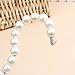 BUUEERR 3 Pack White Pearl Beads Metal Elegant Clothes Hangers for Kids Children Pet Dog (3 Pack White)