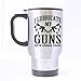 I Lubricate My Guns With Liberal Tears Travel Coffee Mug Stainless Steel Travel Tea Cup 14 Ounce