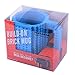 Brick Mugs [Updated Version] Fubarbar 12 oz Coffee Cups Funny Tea Mug Beverage Cup Built-on Building Bricks enjoy Creative Time (Blue)