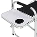 Best Choice Products Aluminum Folding Picnic Camping Chair W/ Table Tray Cup Holder Director Seat