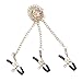 Nipple Clamps by Hot&Wild - Adjustable Clamp Pressure - Soft Latex on Clamps for Nipple Protection - Stainless Steel Chain – ON SALE TODAY