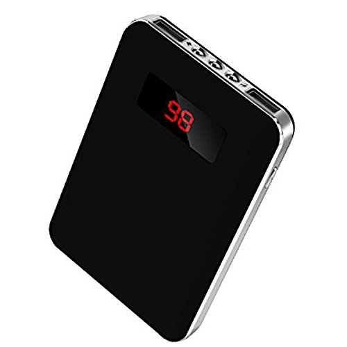 Portable charger - compact 10000mah 2-port ultra portable phone c…