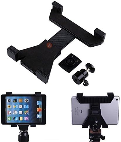 Video Camera Tripod Adapter w/ Mount Holder 1/4" for iPad Mini 2 iPad 2 3 4