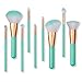 Docolor Makeup Brushes Set 9Pcs Premium Synthetic Kabuki Makeup Brushes for Foundation Powder Concealers Eye Face Blending Blush Kit