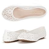 DREAM PAIR SIMPLE-L/FLIPPA New Women's Casual Solid Crochet Comfort Lady Flats Loafers