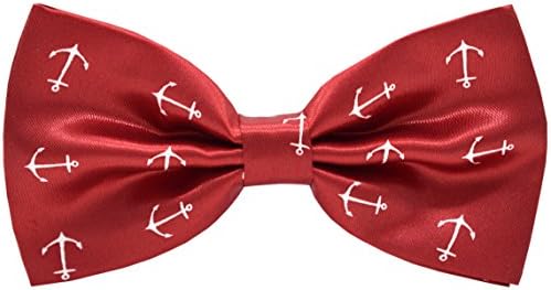 Carahere Mens Handmade Stylish Patterned Pre-Tied Bow Ties M126 (One Size, 32R)