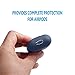 AirPods Case Protective, FRTMA AirPods Silicone Skin Case with Sport Strap Compatible with Apple AirPods (Midnight Blue)