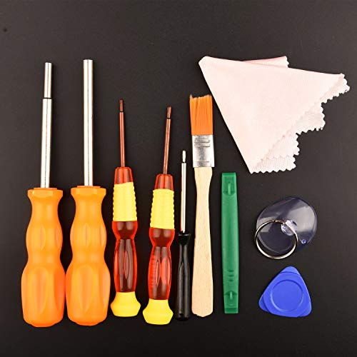 Taessv 9 pcs Professional Triwing Screwdrivers Professional Tool Kit for Nintendo NES Game Cartridge, Security Screw Driver Game Bit Set for NS Switch 3DS Wii - Thumbnail 6