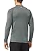 Baleaf Men's Long Sleeve Rashguard Sun Protective Swim Shirt UPF 50+ New Grey Size XL