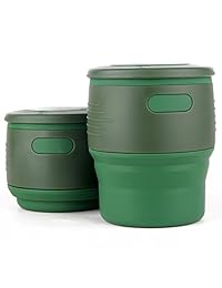 thecup plegable taza de café y taza de té con a pr