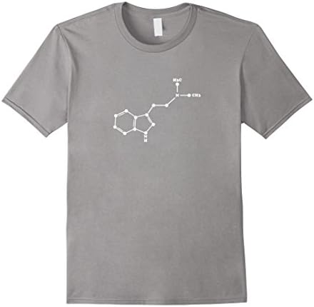 Mens DMT Molecule Shirt 1 Medium Slate