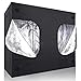 LAGarden 96″x48″x78″ Indoor Grow Tent Non Toxic Reflective Mylar Plant Hydroponics Propagation Flower Growing Roomthumb 3