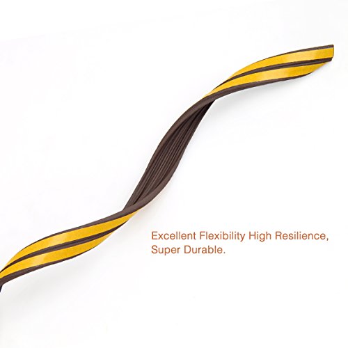 image for AUSPA 50 Feet, Weather Stripping,Door Window Adhesive Seal Strips for 
