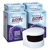Retainer Brite Cleaning Tablets 1 year Supply + Sonic Cleaner