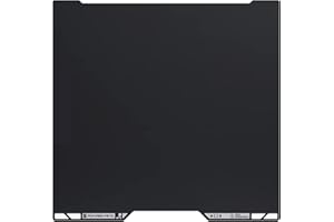 CNZTHDY 3D Printer H2D/H2S Build Plate Double Sided PEI Textured Sheet, 355x346.5mm Heat Bed Flexible Removable Spring Steel Heated 3D Printing Bed Platform Mat for Bambu Lab H2D Combo Black