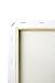 Vizion Art Economy Stretched Canvas 100% Cotton 16x20 Inches Pack of 6. Perfect for Students, New Artists and Art Projects
