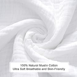 PHF 100% Cotton Muslin Blanket King Size 108" x