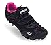Giro Riela Bike Shoe - Women's Black/Rhodamine Red 36