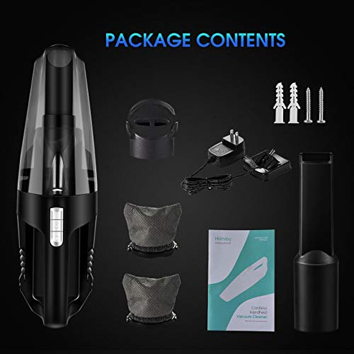 Holife 6 Kpa Cordless Handheld Vacuum Cleaner with LED Light, Portable