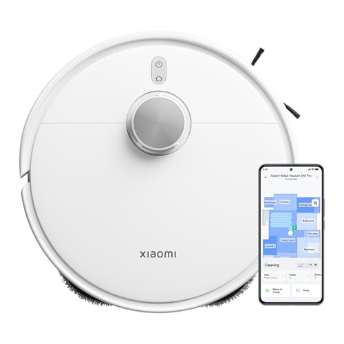 S40 Pro Saugroboter mit Wischfunktion, 15.000 Pa, ausziehbare Arme