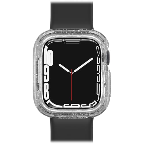 Otterbox Watch Bumper pour Apple Watch Series 9/8/7-41mm, Résistante aux Choc, résistante aux Chutes, Coque Finesse et Protection pour Montre Apple, protège l’écran et Les Bords, Transparent