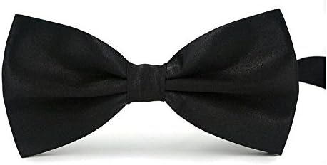 Mens Classic Pre-Tied Satin FormalBowtie Adjustable Length Many Colors Available