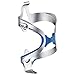 Ibera Bicycle Extra Lightweight Alloy Fusion Water Bottle Cage with Rubber Grip, 1.1-Ounce/31gm