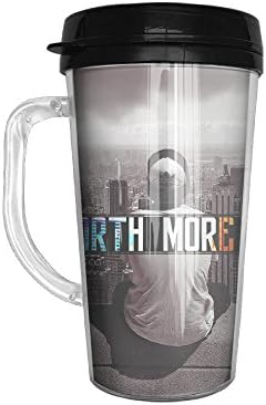 KOLP Dream Worth More Than Money Flip Top Lid Double Wall Cup Hot Cold Tumbler With Liquid Tight Coffee Mug Vacuum Sealed Drink Bottle With Handle