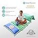 Butterfly Craze Kid's Floor Pillow Bed Cover - Use as Nap Mat, Portable Toddler Bed Alternative for Sleepovers, Travel, Napping, or as a Lounger for Reading, Playing. Cover Only!