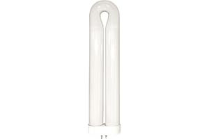 Replacement Bulb for Bug Zapper 15W U-Shaped Twin Tube Bulb with 4-Pin Base, Around 6500 Hours Lifespan