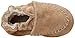 Robeez Cozy Moccasin Crib Shoe, Taupe, 6-12 Months M US Infant