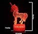 Unicorn Night Light for Kids, Best Christmas Gifts for Girls, 7 Colors Change with Remote and Timing. Birthday Gifts for Kids