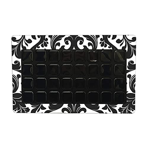 MightySkins Skin Compatible with Elgato Stream Deck XL - Black Damask | Protect…