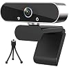 1080P Webcam with Microphone, USB Web Camera for Computer, Streaming Webcam for PC Laptop/Desktop, Zoom/Skype/Teams…