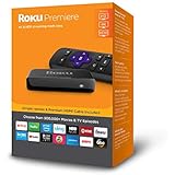 New! Roku Premiere | HD/4K/HDR&nbsp;Streaming Media Player&nbsp;with Simple Remote and Premium HDMI Cable