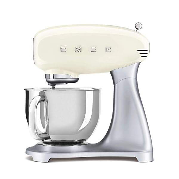 SMEG Batidora de cocina SMF02CREU Europea a 220v | Crema